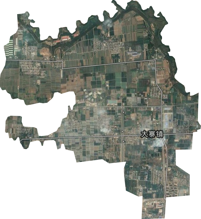 大寨鎮(zhèn)衛(wèi)星圖