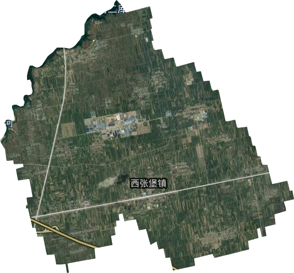 西張堡鎮(zhèn)衛(wèi)星圖