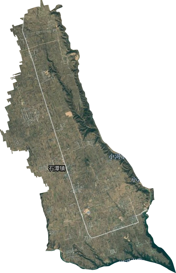 石潭鎮衛星圖