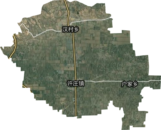 許莊鎮衛星圖