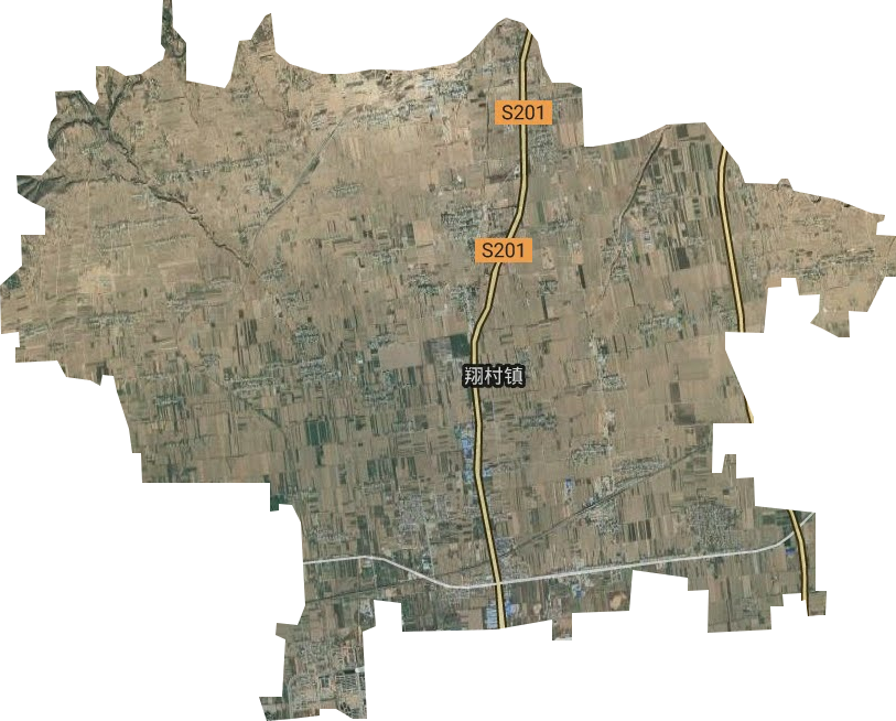 翔村鎮(zhèn)衛(wèi)星圖
