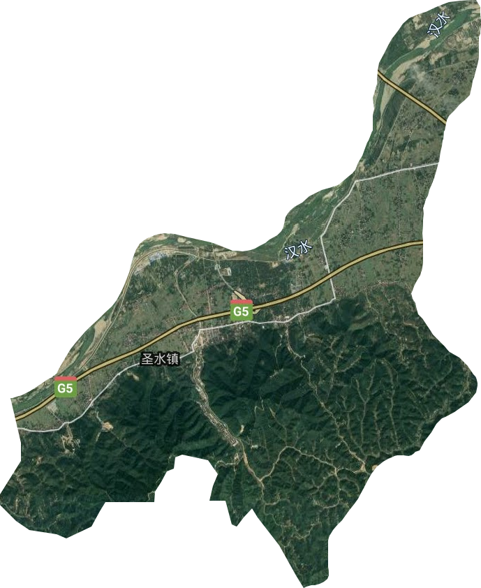 圣水鎮衛星圖