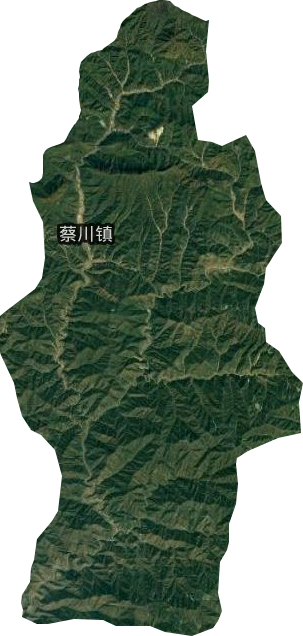 蔡川鎮衛星圖