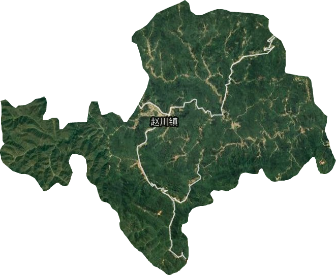 趙川鎮衛星圖