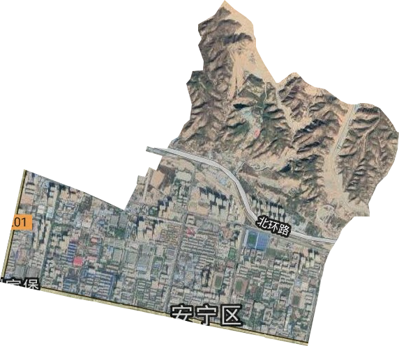 西路街道衛星圖
