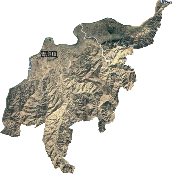 青城鎮(zhèn)衛(wèi)星圖