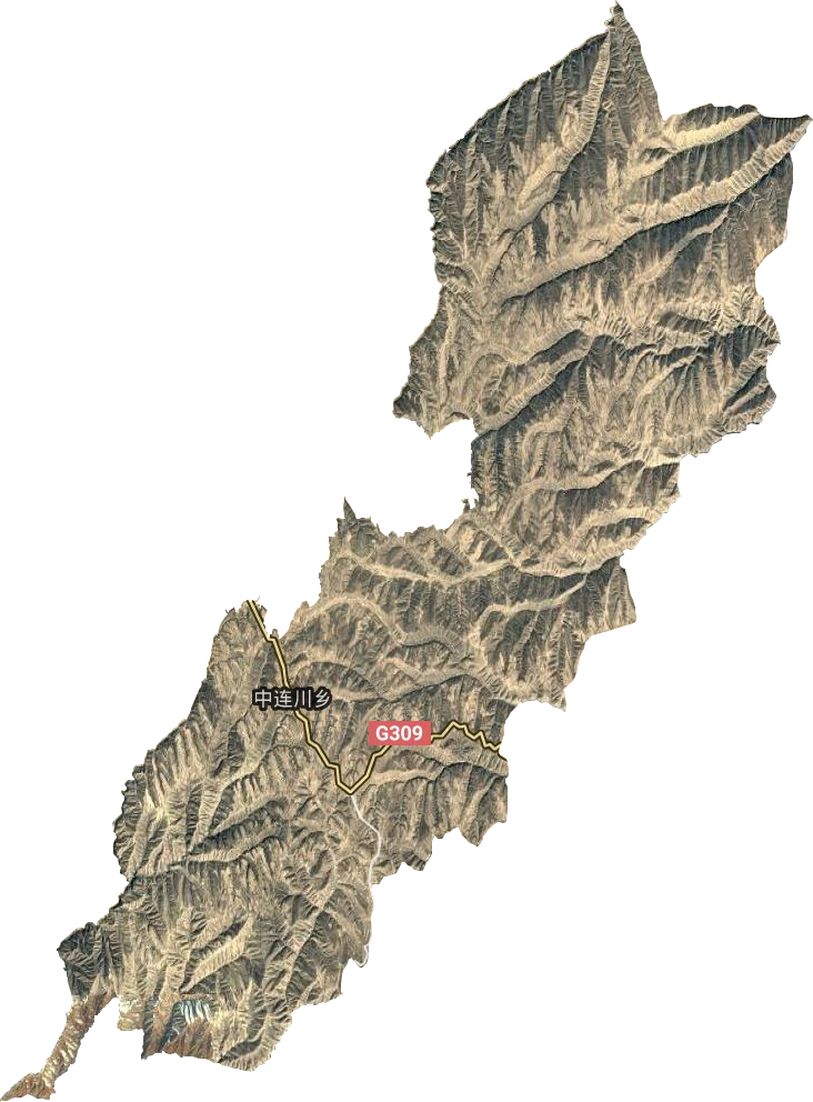 中連川鄉(xiāng)衛(wèi)星圖