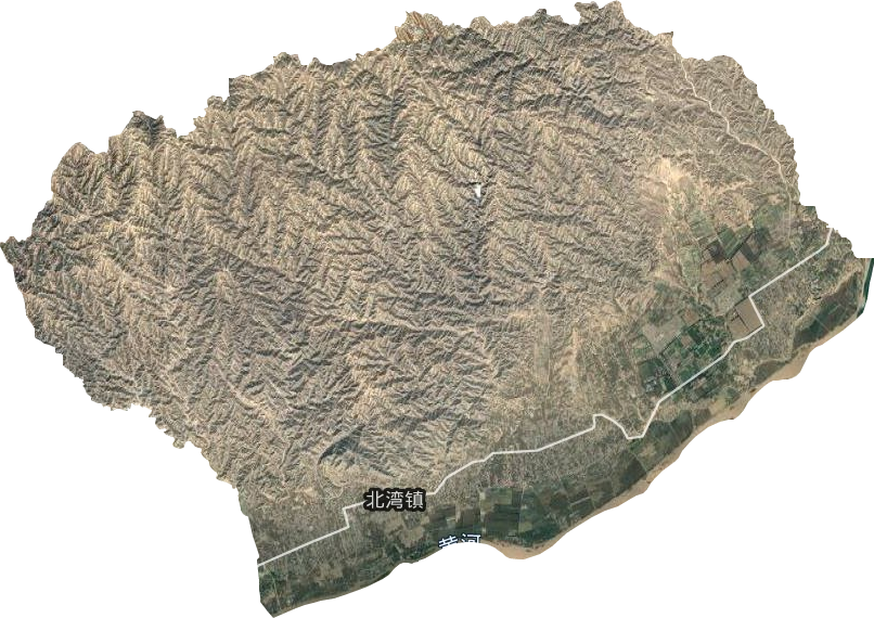 北灣鎮(zhèn)衛(wèi)星圖