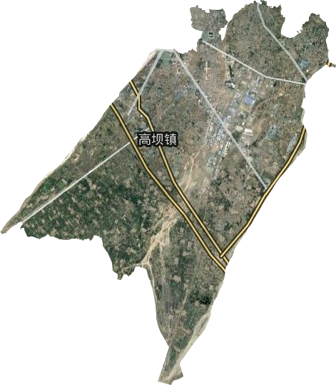 高壩鎮衛星圖