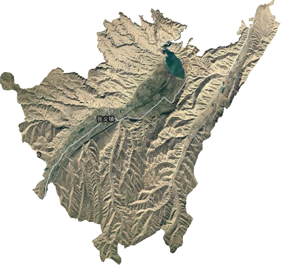 張義鎮衛星圖
