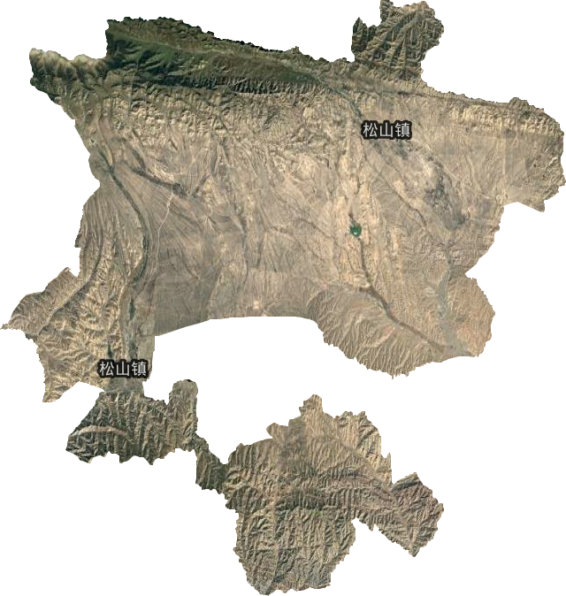松山鎮(zhèn)衛(wèi)星圖