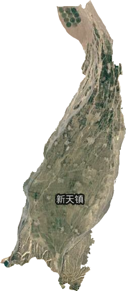 新天鎮衛星圖