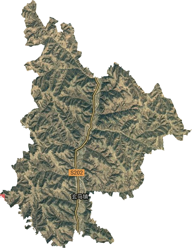 玄馬鎮(zhèn)衛(wèi)星圖