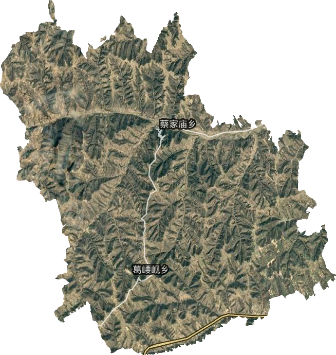 蔡家廟鄉衛星圖