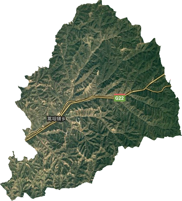 蒿咀鋪鄉(xiāng)衛(wèi)星圖
