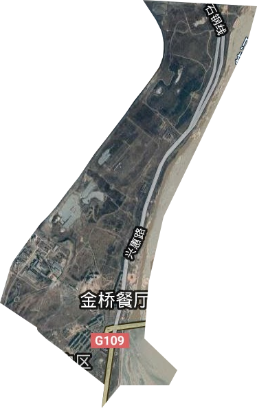 北街街道衛星圖
