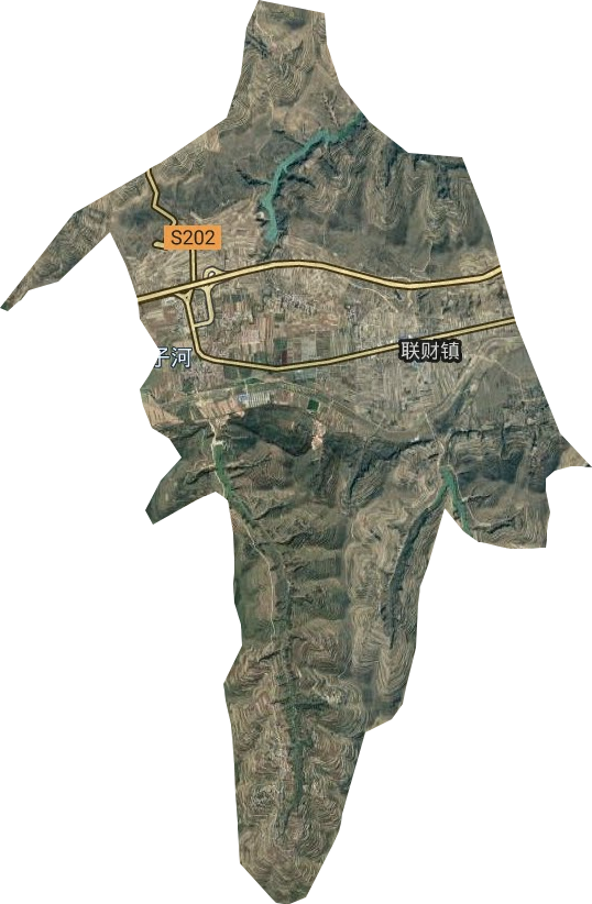 聯材鎮衛星圖