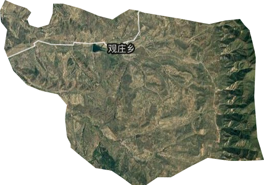 觀堡鄉(xiāng)衛(wèi)星圖