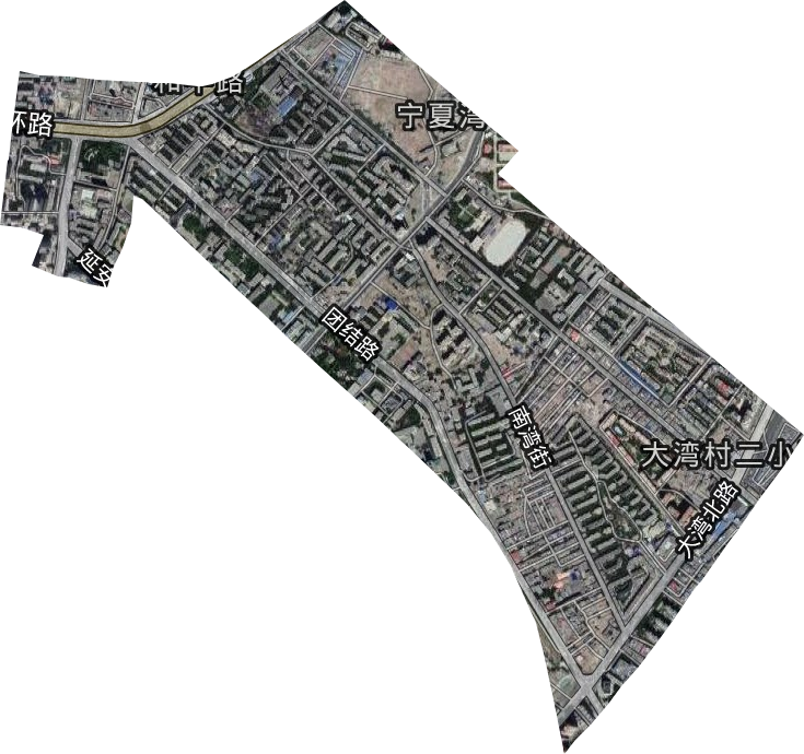 團結路街道衛(wèi)星圖