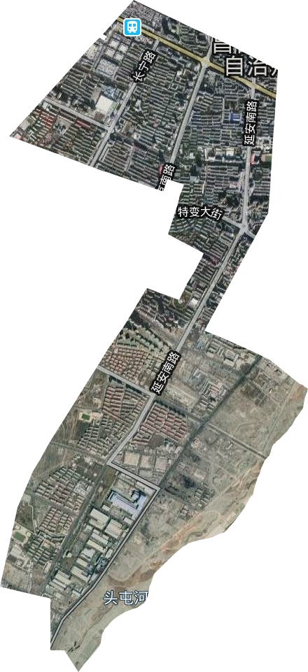 北京南路辦事處衛星圖
