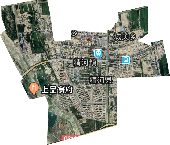 精河鎮(zhèn)衛(wèi)星圖