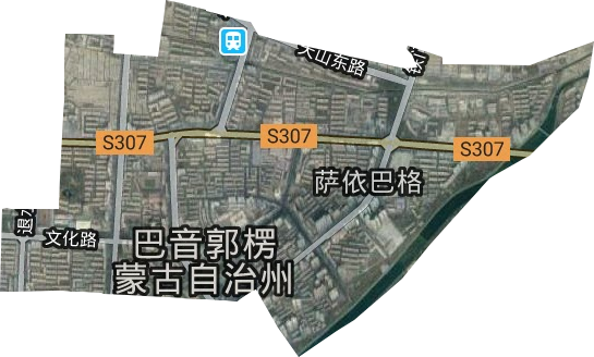 薩依巴格街道衛(wèi)星圖