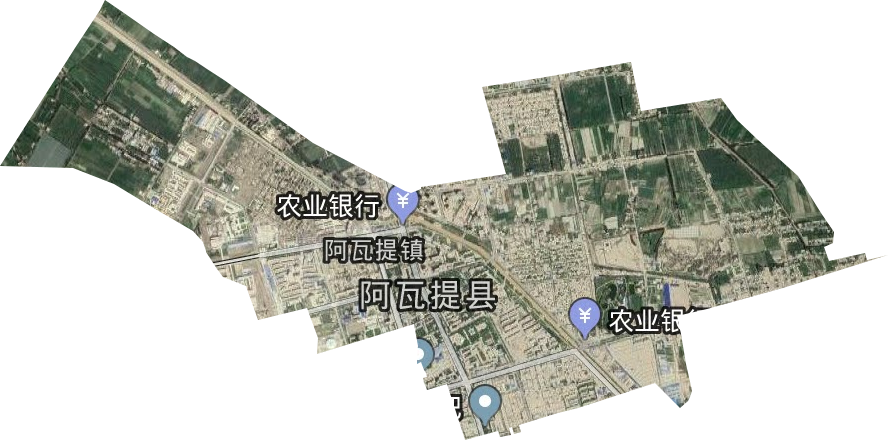 阿瓦提鎮(zhèn)衛(wèi)星圖