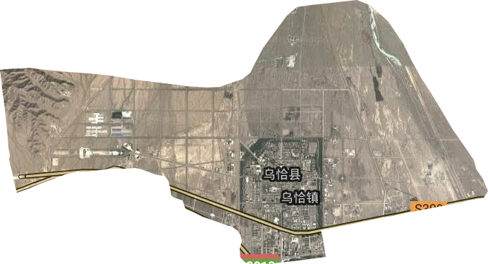 烏恰鎮衛星圖
