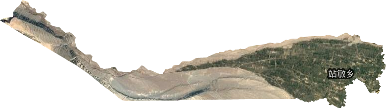 站敏鄉衛星圖