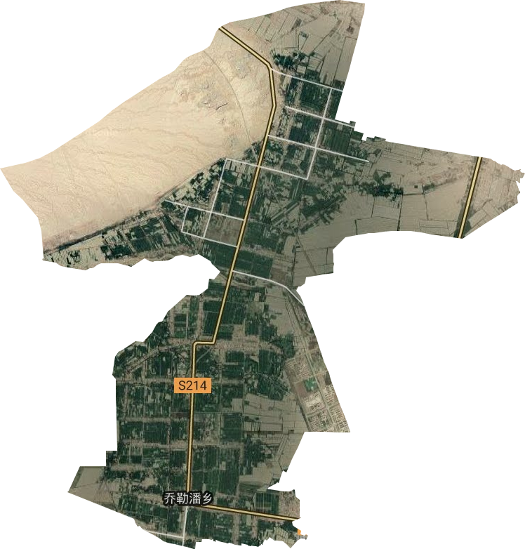 喬勒潘鄉衛星圖