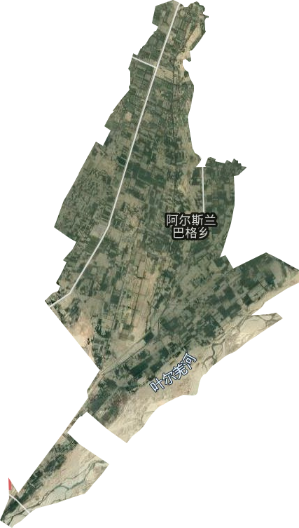 阿爾斯蘭巴格鄉衛星圖