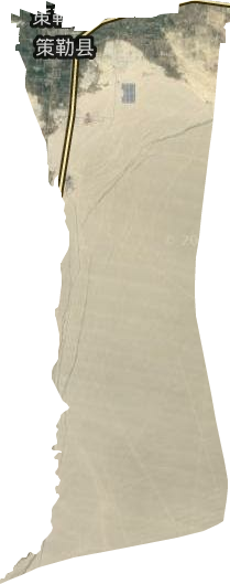 策勒鎮(zhèn)衛(wèi)星圖