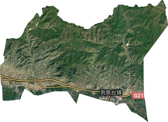 則克臺鎮(zhèn)衛(wèi)星圖