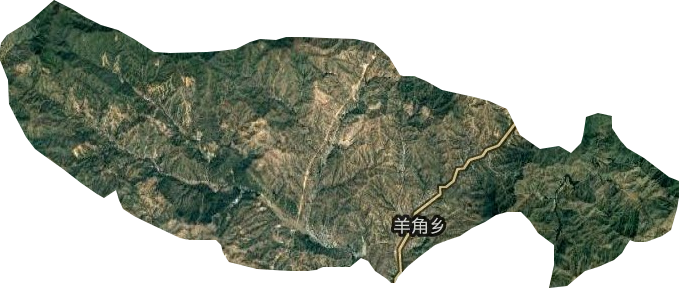 羊角鄉(xiāng)衛(wèi)星圖