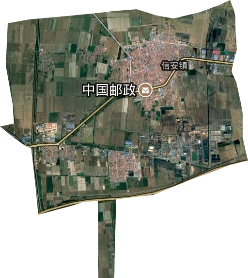 信安鎮衛星圖
