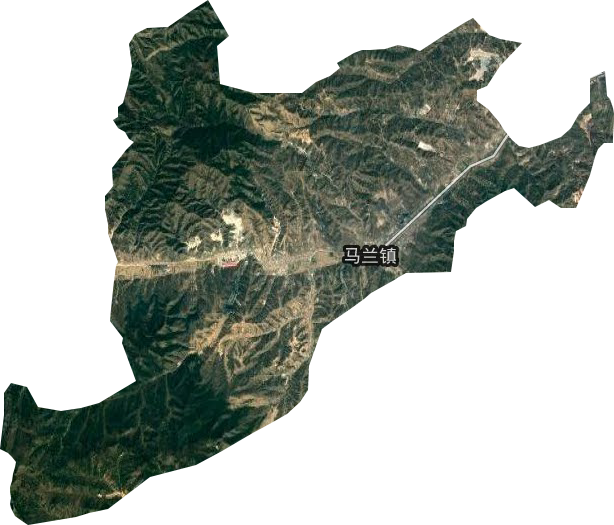 馬蘭鎮衛星圖
