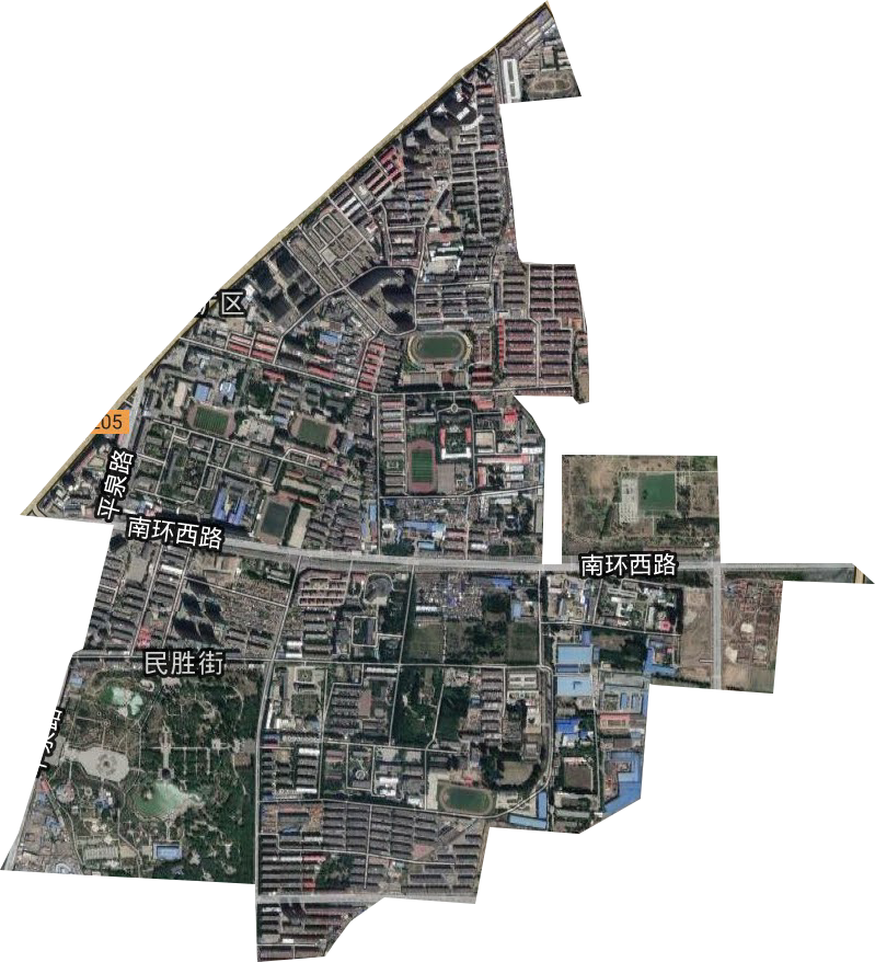新勝街道衛星圖