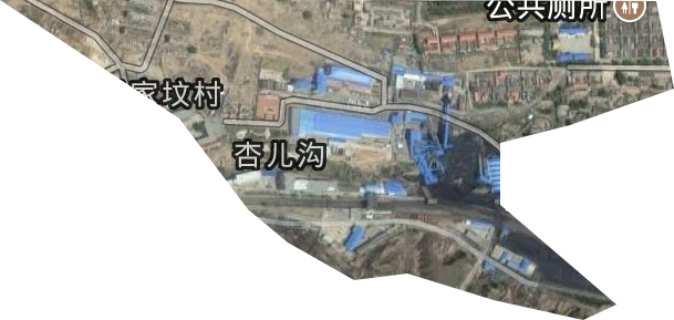 杏兒溝街道衛(wèi)星圖