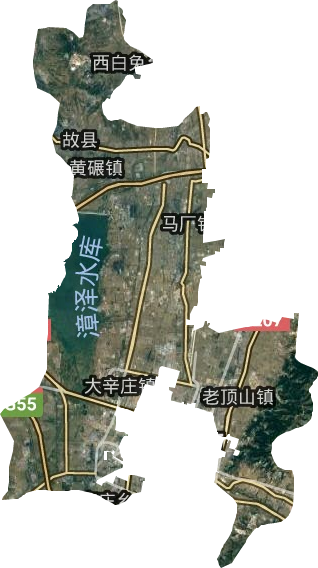 郊區衛星圖