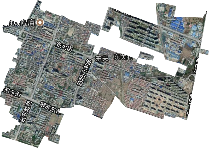 東街街道衛(wèi)星圖