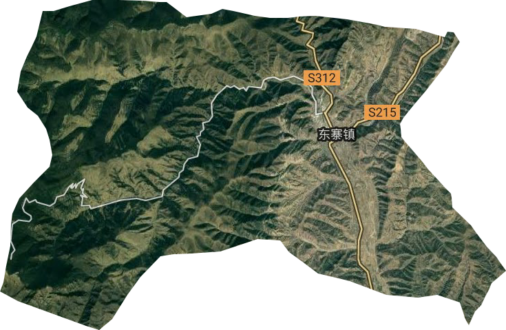 東寨鎮(zhèn)衛(wèi)星圖