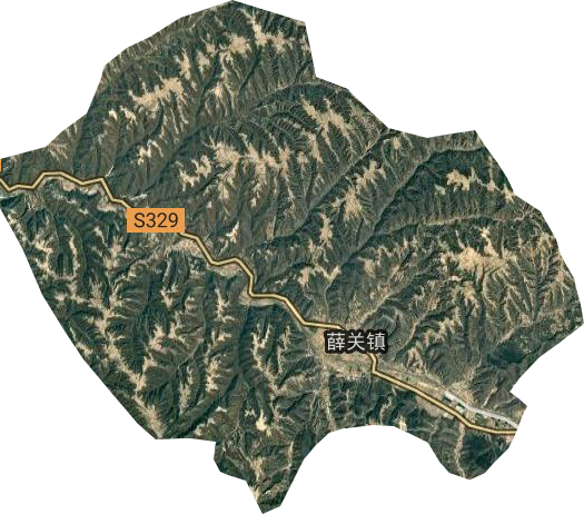 薛關鎮衛星圖