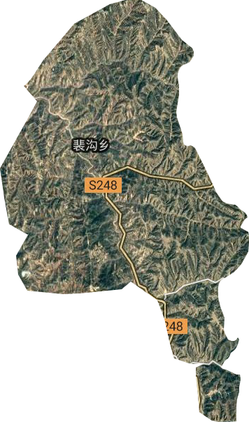 裴溝鄉衛星圖