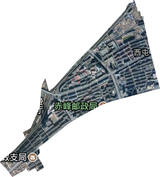 西屯街道衛(wèi)星圖
