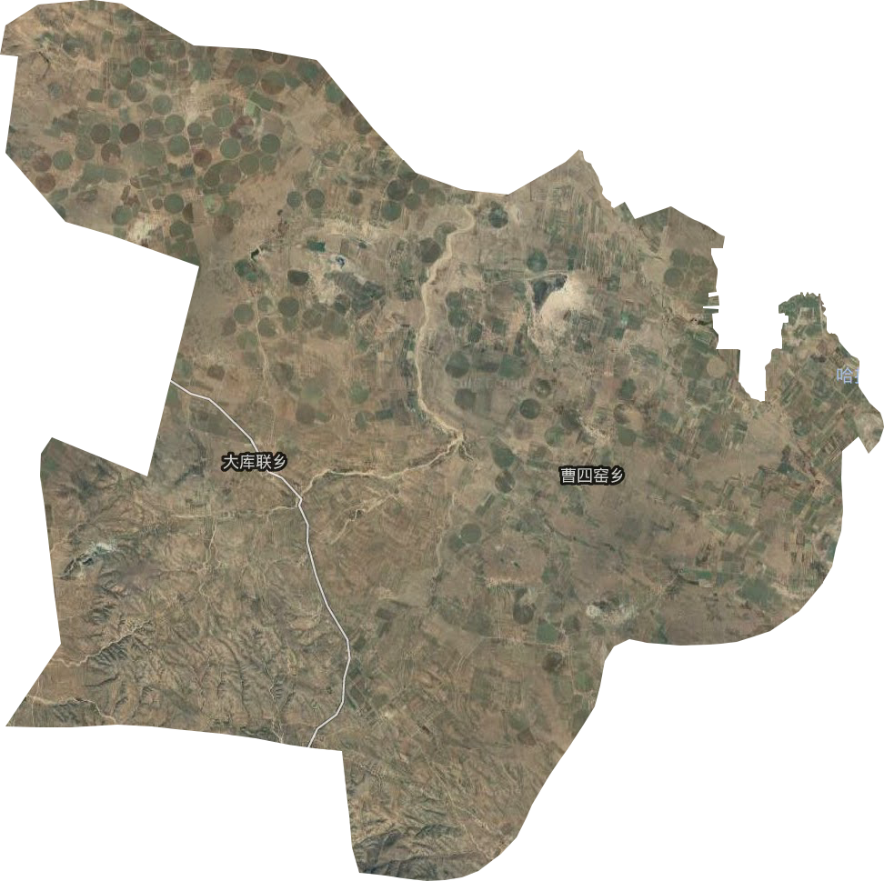 大庫聯鄉衛星圖