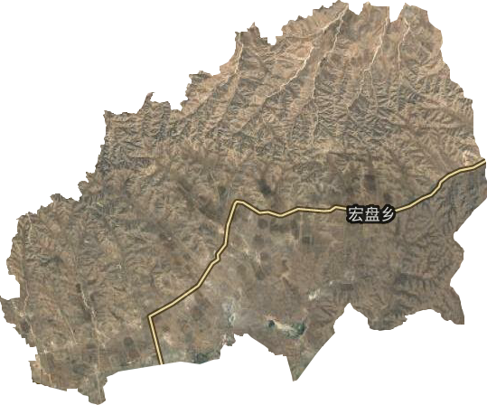 宏盤鄉(xiāng)衛(wèi)星圖