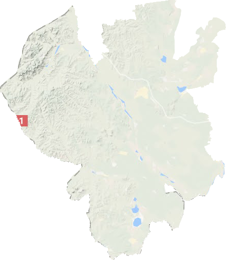 龍江縣地形圖