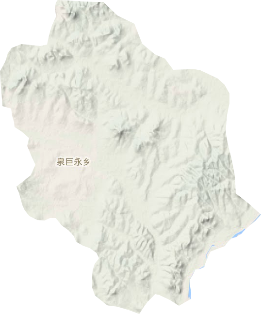 泉巨永鄉地形圖