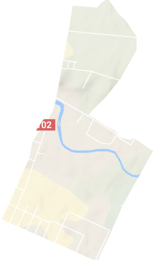 北門街道地形圖