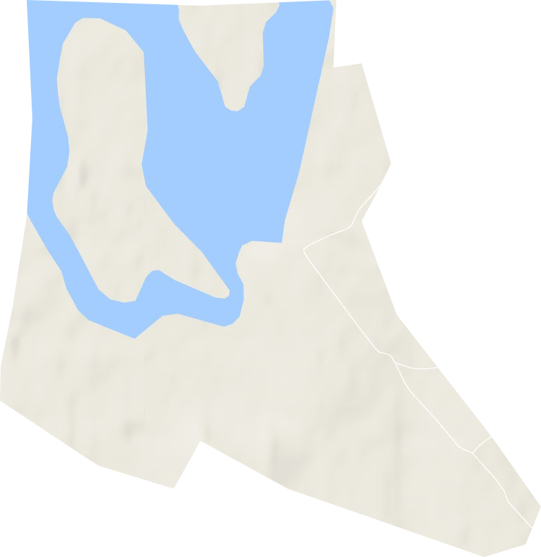 長山余熱魚苗繁殖場地形圖